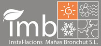 logo I.M.B. Instal·lacions Mañas Bronchut